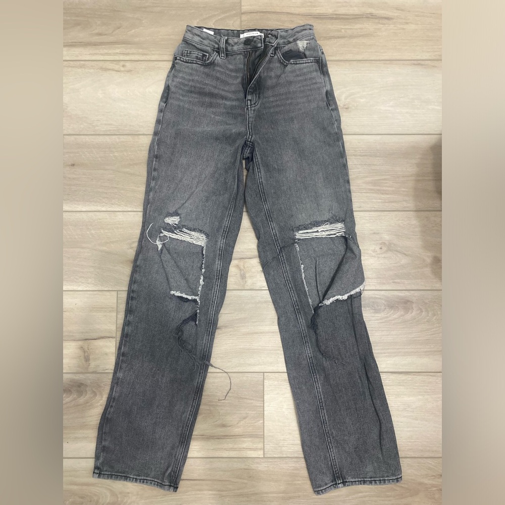 Pacsun Grey Ripped Jeans